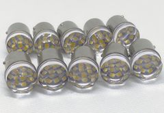 ダイヤカットレンズ 超拡散 爆光 高輝度LED球 24V S25 BA15S G18 LED球 バスマーカー球 ナマズマーカー球 シャーシマーカー 球 60個SET 　トラック 三菱ふそう 日野 いすゞ UD Dタイプ