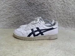 275 アシックス ジャパン コートS 白 スニーカー 中古 靴