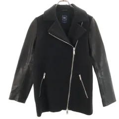 GAP ギャップ ライダースジャケット XS ブラック系 レディース 古着