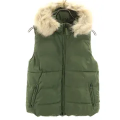 GAP ギャップ 中綿ベスト XXS カーキ メンズ 古着