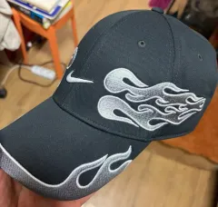 ナイキ クラブ ストラクチャー OG フレイム キャップ ブラック