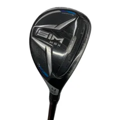 【中古】 テーラーメイド SIM MAX U4 ユーティリティ UT リシャフト (フレックスその他) メンズ 男性用 右利き 右用 Cランク ゴルフクラブ