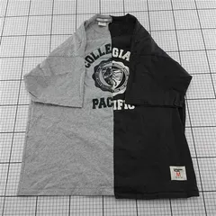 ◇ ⊂ ベイフロー BAYFLOW Collegiate Pacific リメイクTシャツ Mサイズ メンズ E  【1512190011562】