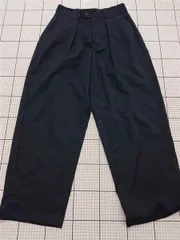 ◇ Θ レメイ remey タックワイドパンツ ネイビー系 Mサイズ メンズ E  【1512190012002】