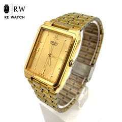 稼働品】SEIKO スクエア V701-5D30 新品電池 - メルカリ