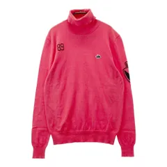 サイズ：1 PEARLY GATES パーリーゲイツ  タートルネック ニットセーター  レッド系 [240101625772] ゴルフウェア レディース ストスト