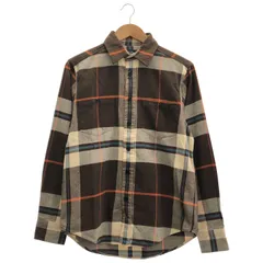 NOAH (ノア) チェックネルシャツ ブラウン XS