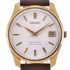 セイコー SEIKO 4402-8000 ヴィンテージ キングセイコー デイト 手巻き メンズ M#145445