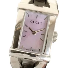 GUCCI グッチ 6800L バングルウォッチ シェル文字盤 クォーツ