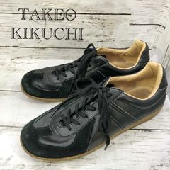 未使用】TAKEO KIKUCHT タケオキクチ カジュアルレザースニーカー 