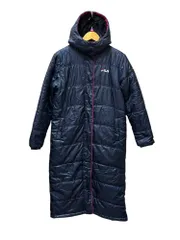 FILA (フィラ) ベンチコート ロング 中綿  FL-9A25055DC M ネイビー×パープル レディース/025