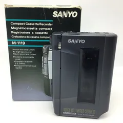2026年最新】sanyo カセットレコーダーの人気アイテム - メルカリ