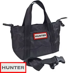 【新品】ハンター ミニバッグ ハンドバッグ ショルダーバッグ トートバッグ 2WAYバッグ 斜め掛け ブラック ナイロン HUNTER UBS1203KBM BLK