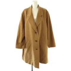 ヘルノ HERNO ウール 裏地総柄 コート チェスター 46 キャメル /HK ■OS