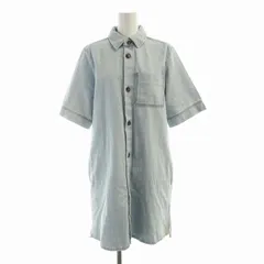 アーペーセー A.P.C. ワンピース ミニ デニム 半袖 36 青 ブルー 23233-1-13341 /ROのサムネイル