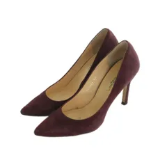 セブントゥエルブサーティ VII XII XXX パンプス ポインテッドトゥ ピンヒール スエード 23.5cm ボルドー /MI ■OS