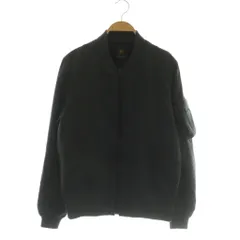 サイ ベーシックス SCYE BASICS カシミヤ混 MA-1 ボンバージャケット ブルゾン 38 ダークグレー /DF ■OSのサムネイル