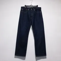 リーバイス USA 505 ストレート セルビッジ ジーン デニム パンツ デニム 34