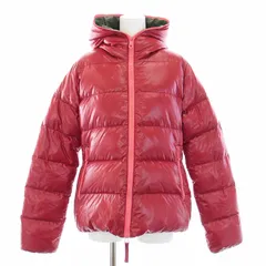 デュベティカ DUVETICA 22AW THIA ティア ダウンジャケット アウター ショート丈 ナイロン 42 L 赤 レッド DU7967EW00002 /BB ■GY20