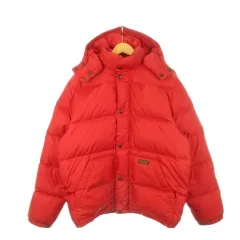 ポロ バイ ラルフローレン Polo by Ralph Lauren ダウンジャケット スタンドカラー フーディー ロゴ M 赤 レッド /AH5 ■GY18