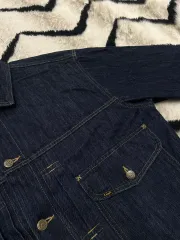 L Lee コンサート ミール オーバーサイズ デニム トラッカー ジャケット/インディゴデニム 生デニム