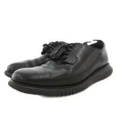 コールハーン COLE HAAN ZEROGRAND PLAIN TOE 2 ドレスシューズ ビジネス レースアップ プレーントゥ レザー 8.5 黒 ブラック C36408 /FF