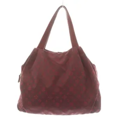 ラシット RUSSET ショルダーバッグ ハンドバッグ トートバッグ モノグラム 総柄 ナイロン 赤 レッド /AN1