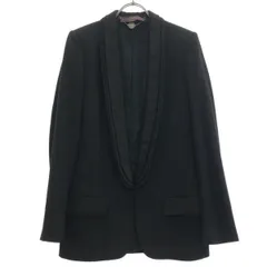 STELLA McCARTNEY ステラ マッカートニー ショールカラーウールレーヨンジャケット 272371SY700 ブラック 36のサムネイル