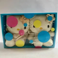 ★  Hello Kitty ハローキティ ぬいぐるみ NTT電報 サンリオ エンジェル ハローキティ 全長16㎝  平成レトロ 現状品