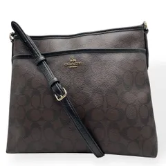 極美品　COACH コーチ ショルダーバッグ シグネチャー F58297