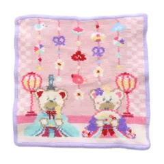 フェイラー FEILER ラブラリーバイ ラブラリーひな祭り タオルハンカチ ピンク ラベンダー