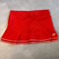 YONEX ヨネックス スカート スコート M レッド テニス
