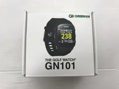 【中古】グリーンオン　THE GOLF WATCH GN101 　腕時計型 GPSナビ ブラック　ゴルフドゥ！新大宮バイパス浦和店【最短即日発送】のサムネイル