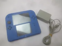 ゲーム ニンテンドー2DS 本体 FTR-001 ブルー 動作品 充電器付き 中古品