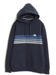 【お得なクーポン配布中!】 パタゴニア スウェット フード パーカー メンズ M レディース L / 22年製 アウトドア トレーナー プルオーバー 裏起毛 ヘビーウェイト 紺