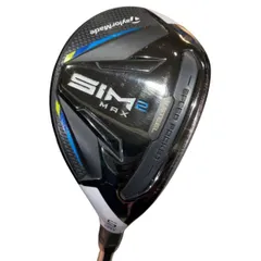【中古】 テーラーメイド SIM2 MAX U5 ユーティリティ UT KBS MAX MT85 JP (フレックスS) メンズ 男性用 右利き 右用 Cランク ゴルフクラブ