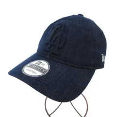 ニューエラ NEW ERA 9TWENTY LA デニム地 ベースボールキャップ 帽子 インディゴブルー /JS
