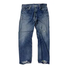  Levi’s リーバイス 501 ダメージ加工 古着 デニムパンツ W38 L32【Z1785】