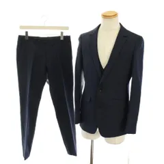 スーツセレクト SUIT SELECT シングルスーツ セットアップ 上下 3点セット ジャケット パンツ ベスト Y5 紺 ネイビー BLD1811 /YM ▲H