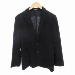ブルーブルー BLUE BLUE テーラードジャケット 背抜き 2B パンチング 2 紺 ネイビー /HOのサムネイル