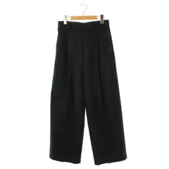 ジャーナルスタンダード レリューム JOURNAL STANDARD relume 23AW チェックワイドパンツ タック 38 緑 紺 黒 /ES ■OS