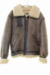 アヴィレックス AVIREX B-3 USA製 フライト ジャケット ムートン 34 レザージャケット 【ブランド古着ベクトル】【中古】251218