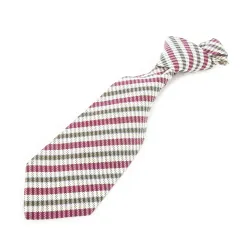 エルメス HERMES ネクタイ レギュラー シルク 絹 ストライプ 総柄 紫 パープル マルチカラー /CK27 ■GY19