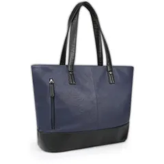 [Cestlaviegu] トートバッグ ビジネスバッグ メンズ レディース 大容量 防水 自立 大きめ PUレザー A4 13.3型PC収納 ビジネストートバッグ メンズ ファスナー付き 就活 通勤 通学 出張 旅行