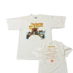 90s Beatles Yellow Submarine Nothing is Real tee Tシャツ バンドT