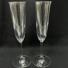 W31【極美品】バカラ ベガ シャンパンフルート 1客 クリスタル グラス 