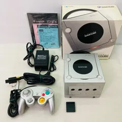 【すぐ遊べる】【動作確認済み】【 箱付き】Nintendo ゲームキューブ 本体 DOL-001 シルバー 任天堂 ニンテンドー GameCube GC EA1