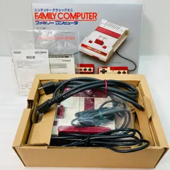 【すぐ遊べるセット】【動作確認済み】【箱あり】任天堂 クラシックミニ ファミリーコンピュータ CLV-101 ファミコン FC EA6