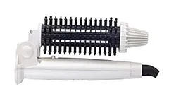 【中古】クレイツ ヘアーアイロン 26mmCREATE ION クレイツ イオン ロールブラシアイロンII ポータブル CIBI-G26-FW