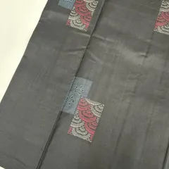 本場大島紬 一元式 飛び柄 裄66 素敵な絣柄 正絹 着物 MK-3931